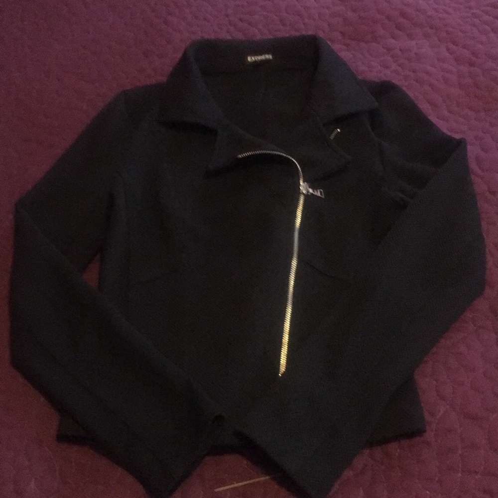 Double Breasted Waffle Jacket